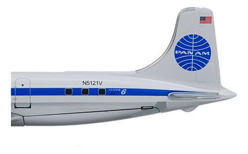 Hobby Master Airliner Douglas Dc-4 1/200 Celeste (Usado)