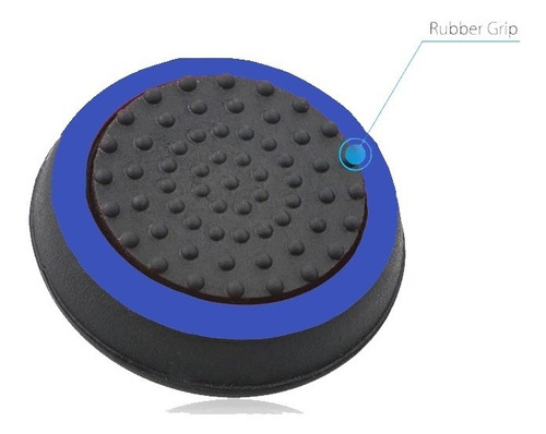 Imagen 3 de 7 de Grips (par) Joystick Xbox, Play Station - Bi Color