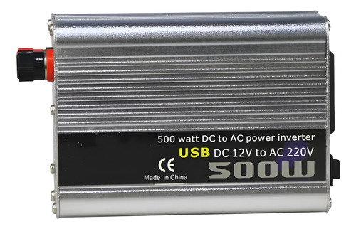 Conversor Inversor De Energia Corriente 12v A 220v 500w
