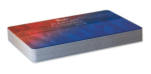 Imagen 4 de 8 de Tarjetas De Pvc Impresas Full Color Doble Faz Gift Card Premium Credenciales Carnet X 100u