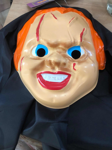 Mascara De Chucky Con Capucha Ideal Halloween