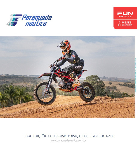 Imagem 1 de 9 de Mini Moto Fun Motors Raptor 125