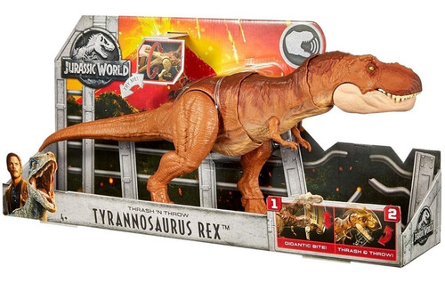 Jurassic World Mega Mordida Dinoraurio Rex Mattel Fmy70