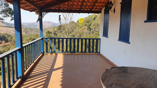 Sítio Em Itabirito 4 Suites, Lareira, Churrasqueira...porteira Fechada 60.000m²