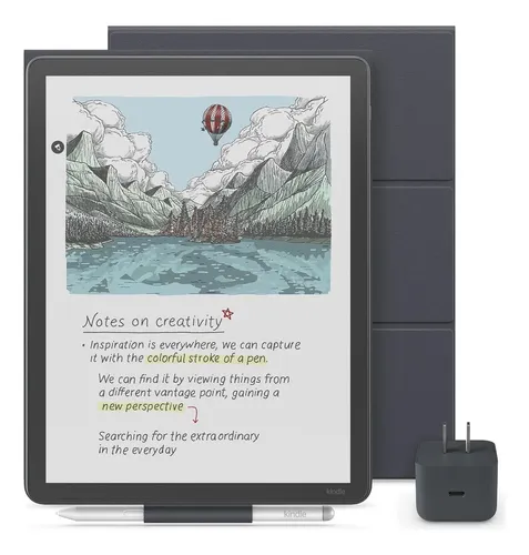 Amazon Kindle Scribe (2022年モデル) 64GB Amazon Kindle Scribe 64gb - Pluma Premium Y Funda | Cuotas sin interés