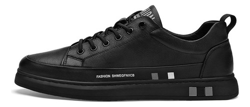 Zapatos De Cuero Genuino Elegantes Para Hombre Estilo Casual
