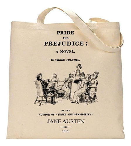 Bolso Tote Universal Zone Pride And Prejudice De Jane Austen