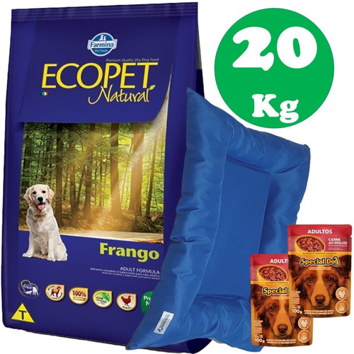 Ecopet Natural Adulto 20kg + Obsequio