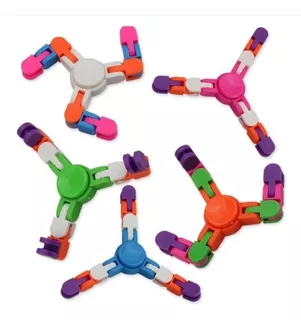 Spinner Snake Juguete Antiestres Fidget Toys Pack De 5 Uni.