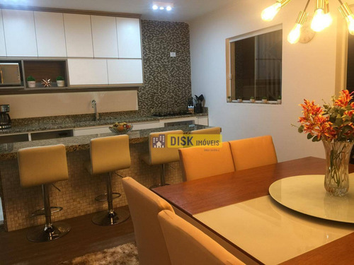 Sobrado Com 3 Dormitórios À Venda Por R$ 660.000,00 - Jardim Independência - São Bernardo Do Campo/sp - So0609