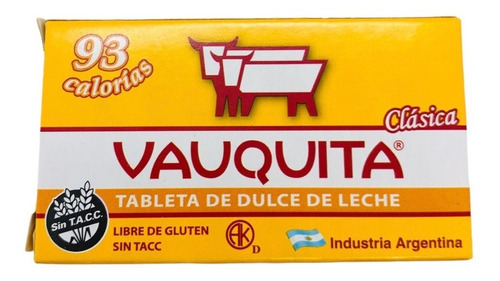 Vauquita clasica caja X18 unidades Vauquita Bocadito - Dulce de leche - Pack - 18 - 25 g
