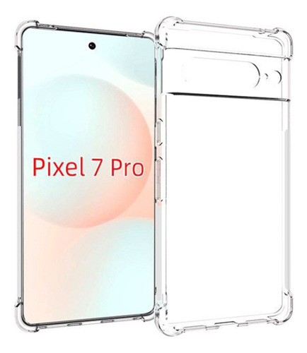 Funda De Teléfono Tpu Transparente Para Google Pixel 7 Pro