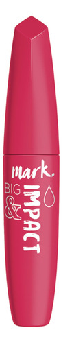 Máscara de pestañas Avon Mark Big & Impact waterproof 10g color negro intenso