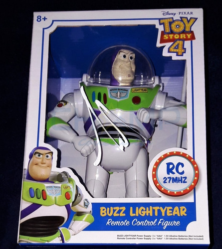 Figura Autografiada Tim Allen Buzz Lightyear Toy Story Rc