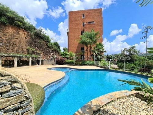 Imagen 1 de 19 de Bello Y Amplio Apartamento Con Ascensor Privado Ubicado En Santa Fe Sur Caracas 22-21553