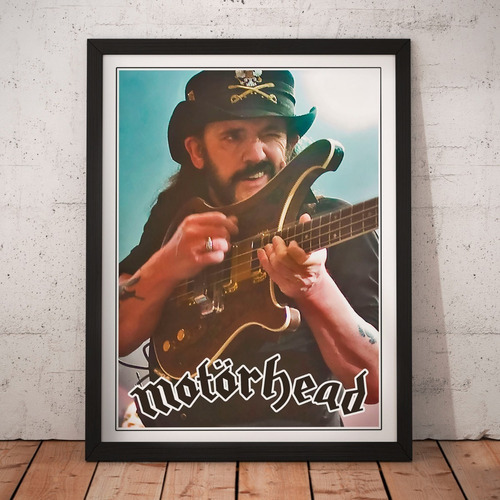Cuadro Rock - Motorhead - Lemmy Poster