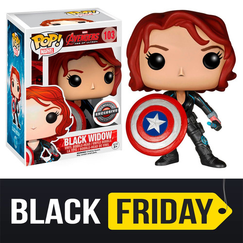 Funko Pop! Vingadores 2 - Viúva Negra - Gamestop Exclusivo