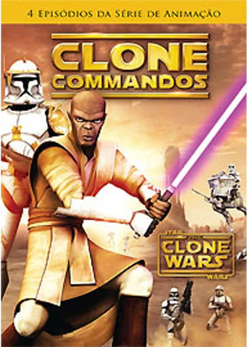 Star Wars Clone Commandos Dvd Original Lacrado