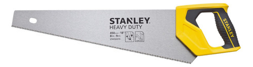 Sierra para metales Stanley Heavy Duty de triple corte para bordes, 18 pulgadas - 450 mm