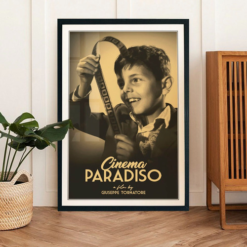 Cuadro 60x40 Peliculas Clasicas - Cinema Paradiso Vintage