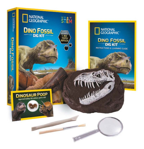 Juego De Ciencia National Geographic Dino Fossil