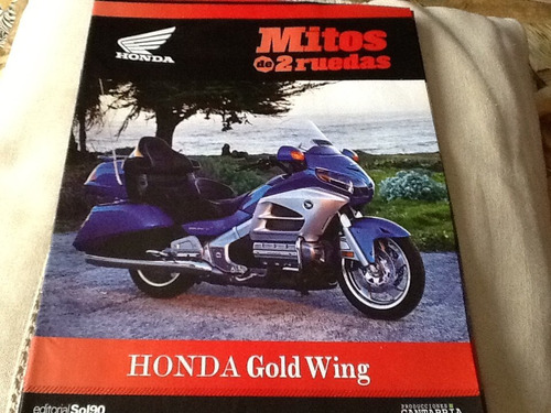 Folleto Moto Honda Gold Wing Mitos De 2 Ruedas Imagen Color