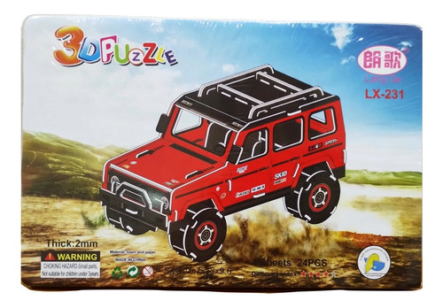 Innovador Puzzle 3d Importado Material Premium X1 