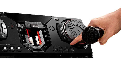 Imagem 8 de 9 de Mini System LG Xboom Cl87 Bluetooth Usb Cd Karaokê 2350w