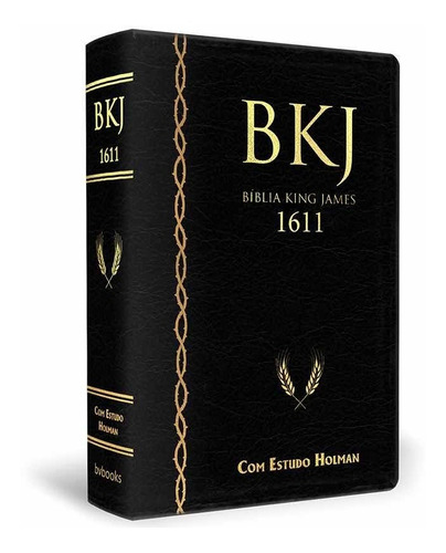 Bíblia De Estudo King James Bkj 1611 Holman- Envio Imediato