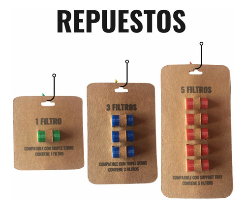 Filtros Reutilizables (repuestos)