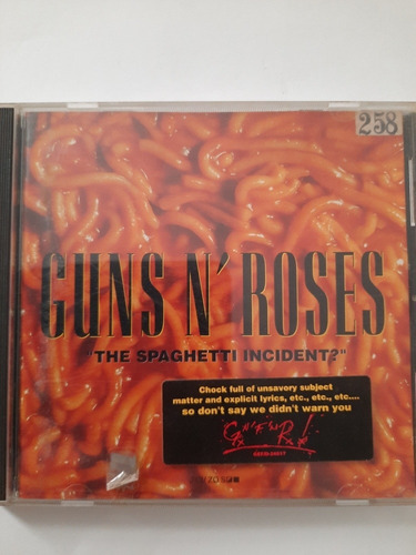 Guns N' Roses - The Spaghetti Incidente?  Cd  Made In Usa 