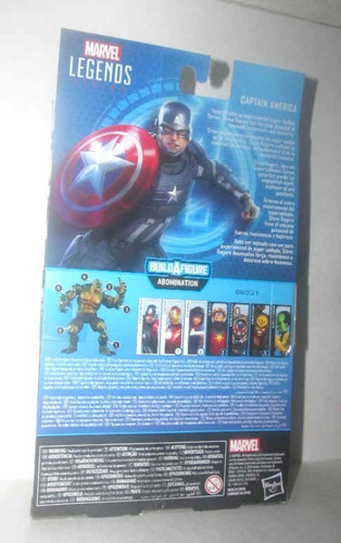 Imagen 2 de 2 de Marvel Legends Capitan America Avengers Gamerverse Foto Real