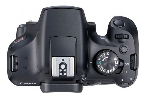 Canon EOS Rebel Kit T7 18-55mm III DSLR color negro