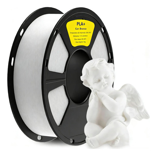 High Speed Impressão 3d Pla+ Filamento 1.75mm Premium 1kg - R$ 98