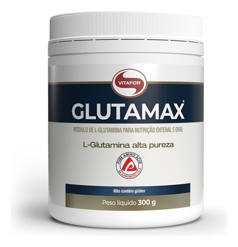 Glutamax Glutamina 300g - Vitafor - Alta Pureza