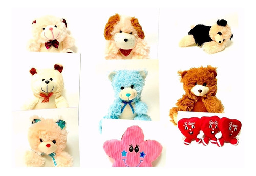 Peluches Economico Mayoreo 100 Pzas 28*18cm Elige 67 Diferen