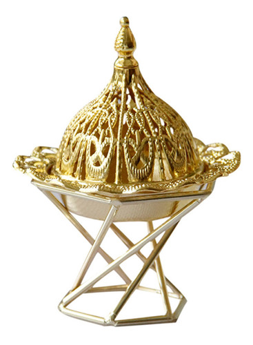 Soporte Para Incienso Dorado, Exquisito Metal Anticorrosivo,