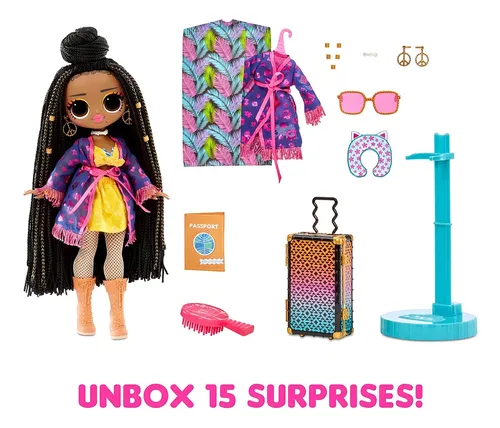 Lol Surprise Omg Muñeca Sunset World Travel 15 Sorpresas