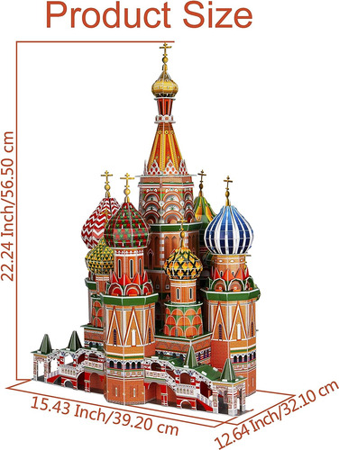 Wisestar 22.2 H Modelo Grande De Puzzles 3d Para Adultos...