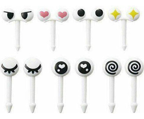 Palitos De Comida Torune Love Eyes Face Para Lonchera Bento