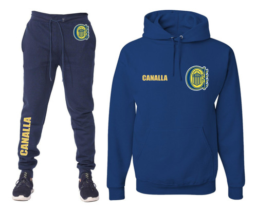 Conjunto Buzo Y Pantalón Jogging - Rosario Central - Canalla