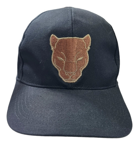 Gorra Operador Tacticap Negra Abrojo Bordada Huemul Gabardin