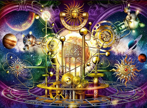 Rompecabezas Reloj Astronomico 500 Pz Ravensburger Zodiaco