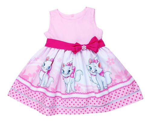 Kit Tal Mãe Tal Filha Vestido Gata Marie Festa Infantil