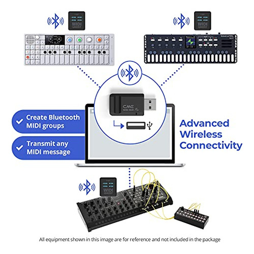 Cme Widi Bud Pro - Bluetooth Midi Interface - 3ms Latency -