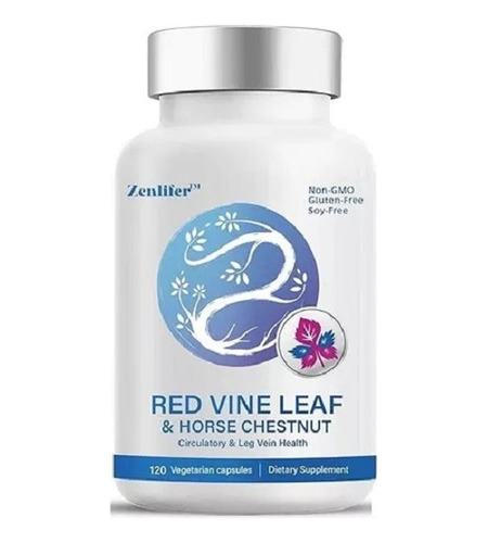 Zenlifer Red Vine Leaf 120 Capsulas Salud Circulatoria 