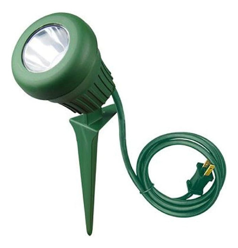 0434 434 60w 200 Lumenes Luz De Estaca 5 Led Verde Con 2 Len