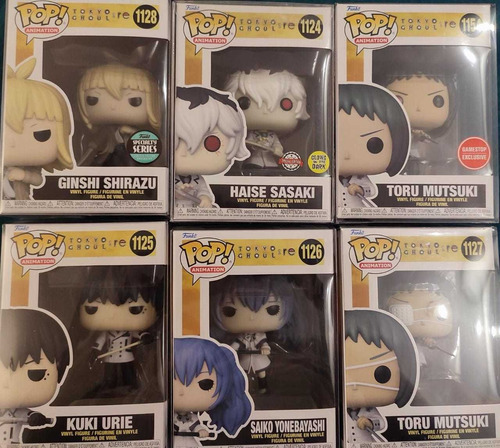 Funko Pop! Animation: Set Tokyo Ghoul Re (6pzas) 