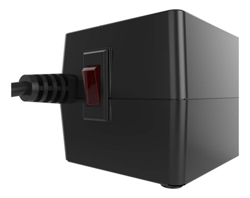 Regulador De Voltaje Forza 1000va/500w Con 4 Tomas + 2 Usb