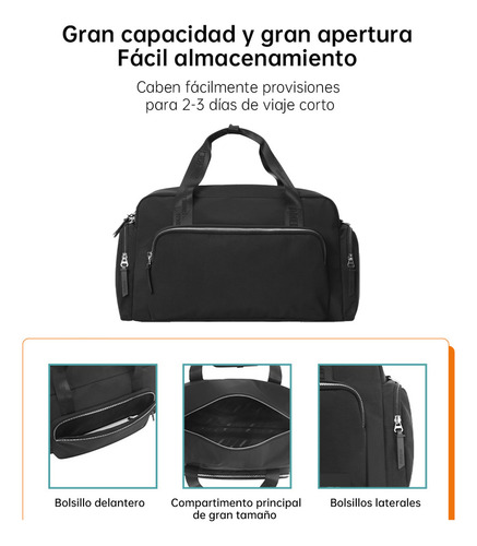 Bolso Tote Bolsa De Viaje Convertible Bolsa De Ropa De Mano Para